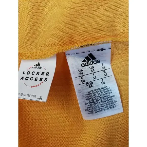 Adidas Shirt Nashville Men's predators Kevin FIALA 22 Mens US 48 YELLOW SHIRT #C